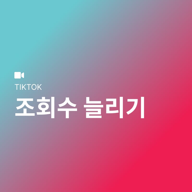 조회수 늘리기